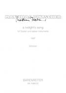 a twilight's song 