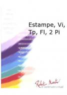 Estampe, Vi, Tp, Fl, 2 Pi 