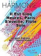 Il est cinq heures, Paris s'eveille 