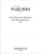 4 Pieces for Manuals 