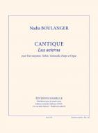 Cantique (Lux aeterna) 