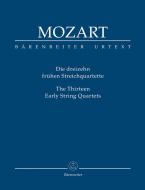 The 13 early string quartets Standard