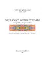 Four Songs Without Words 