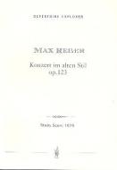 Konzert im alten Stil für Orchester op. 123 