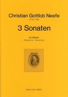 Drei Sonaten für Klavier 