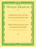 Triosonaten alter englischer Meister Heft 2 