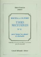 Trois Nocturnes No.2 Clarinette et Harpe 