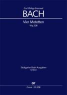 Vier Motetten Wq 208 Standard