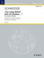 Ein ewig Rätsel will ich bleiben... Standard