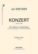 Concerto op. 95 for 4 horns and orchestra Standard