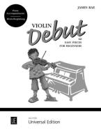 Violin Debut - Piano Accompaniments 