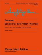 6 Sonatas for 2 Flutes (Or Violins) Op. 2 TWV 40:101-106 