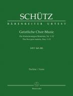 Geistliche Chor-Music SWV 369-380 Standard
