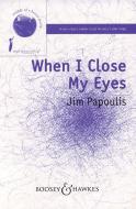 When I Close My Eyes 