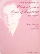 Rhapsody On A Theme Of Paganini 
