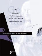 Concerto à 4 Violini senza Basso A major TWV 40:204 