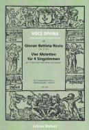 Motetten a quatro voci 