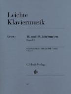 Easy Piano Music - 18th and 19th Century Vol. I 