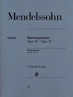 String Quartets Op. 12 and 13 