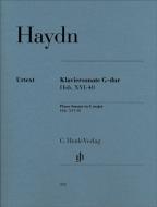 Piano Sonata G major Hob. XVI:40 