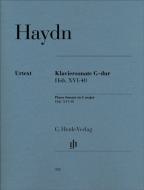Piano Sonata G major Hob. XVI:40 