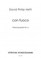 con fuoco - String Quartet No. 4 