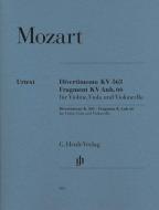 String Trio E flat major K. 563 
