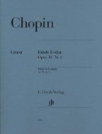 Etude E major Op. 10,3 