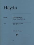 Concerto F major Hob. XVIII:3 
