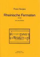 Rheinische Fermaten für zwei Querflöten (2010) 
