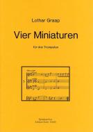 Vier Miniaturen für drei Trompeten 