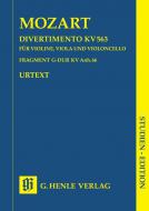 Divertimento in E flat major K. 563 and Fragment K. Anh. 66 