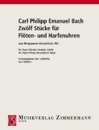 Zwölf Stücke für Flöten- und Harfenuhren Standard
