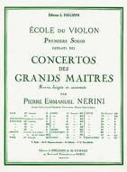 Solo no. 1 du concerto en la m. 