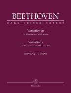Variations for piano and violoncello Standard