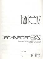 Kadenzen zu Violinkonzerten zu Mozart, D-Dur, KV 218 