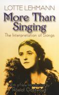 More Than Singing 
