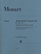 Wunderkind-Sonatas III, K. 26-31 