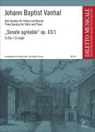 Sonate agréable op. 43/1 