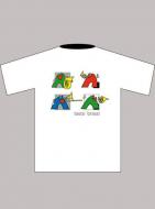 Kinder T-Shirt L Weiss Brass 