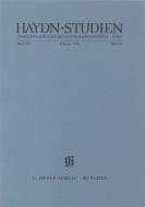 Haydn Studies Vol.7 No. 3/4 