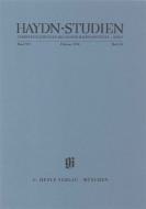 Haydn Studies Vol.7 No. 3/4 