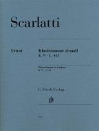 Piano Sonata in d minor K.9, L.413 