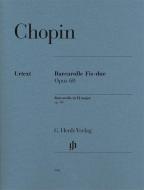 Barcarolle in F sharp major op. 60 