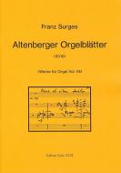 Altenberger Orgelblätter 