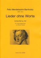 Lieder ohne Worte für Orgel op. 102 