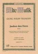 Jauchzet dem Herrn 