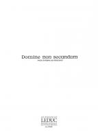 Domine Non Secundum 