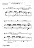 Intermezzo Op. 13 No. 1 