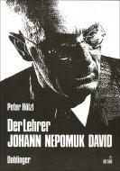 Lehrer Johann Nepomuk David 